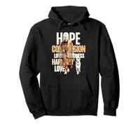 Hope Compassion Loving-Kindness Harmony Love Walk for Peace Sweat à Capuche
