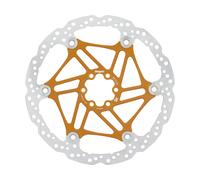 Disque De Frein Ventilé V4 6 Trous 203Mm Orange HODV4203OR HOPE Freins Vélo