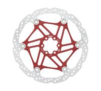 Disque De Frein Ventilé V4 6 Trous 203Mm Rouge HODV4203RO HOPE Freins Vélo