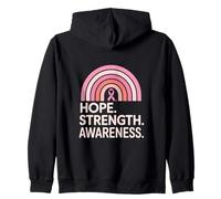 Hope Force Sensibilisation au Cancer du Sein Sweat à Capuche