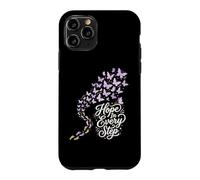 Hope in Every Step Conscience Fausse Couche Perte de Grossesse Coque pour iPhone 11 Pro