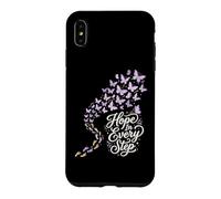 Hope in Every Step Conscience Fausse Couche Perte de Grossesse Coque pour iPhone XS Max