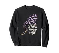 Hope in Every Step Conscience Fausse Couche Perte de Grossesse Sweatshirt
