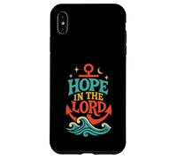 Hope in The Lord Anchor Isaiah 40:31 Verse biblique chrétienne Coque pour iPhone XS Max