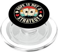 Hope is Not A Strategy PopSockets PopGrip pour MagSafe