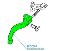 Hope Tech 3 Drilled Lever Noir