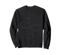 Hope Love Faith Strength | Typographie de Foi inspirante Sweatshirt