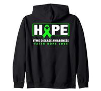 Hope Lyme Disease - Ruban Vert Sensibilisation à la maladie de Lyme Sweat à Capuche