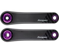 Hope Manivelle en carbone de 73 mm de large violet