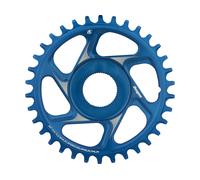 Hope Plateau R22 Spiderless Direct Mount E-Bike pour Shimano EP8/E8000 bleue 34 Zähne