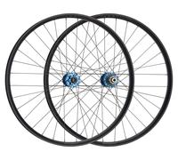 Hope Set de Roues Pro 5 + Fortus 30 SC Disc 6 trous 27,5" Boost bleue 27.5" Satz (VR 15x110 Boost + HR 12x148 Boost) Shimano