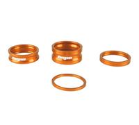 Hope Space Doctor Jeu d'entretoises pour casque de cyclisme en aluminium Orange