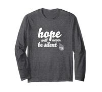 Hope Will Never Be Silent - Citation Rainbow Proud March Unity Manche Longue