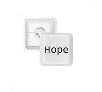 Hope Word Citation Proverbes PBT Keycaps pour Clavier mécanique Blanc OEM sans Marquage d'impression R1 Multicolore