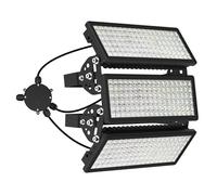HOPEDAMAI Projecteur Extérieur LED Puissant 300W avec Boîte de Raccordement, 42000LM Super Lumineux, Blanc Froid 6500K, 230V, IP67 Étanche, Éclairage pour Terrain de Sport et Parking