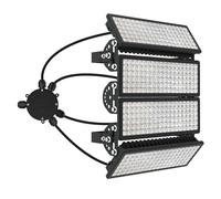 HOPEDAMAI Projecteur LED d'extérieur 400 W 56000 lm 3000 K blanc chaud Projecteur étanche IP67 pour entrepôts, parkings, chantiers (protection contre les surtensions 10 KV)
