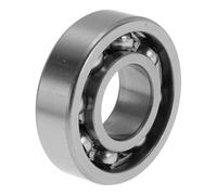 HOPESPANNER Roulements à billes 62/22 à rainure profonde de 2,2 cm ID 5,0 cm OD 0,55 pouces W P4 roulements lubrifiés de type ouvert 1 pièce roue de voiture scooter skateboard universel argenté