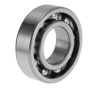 HOPESPANNER Roulements à billes 62/28 à rainure profonde de 2,8 cm ID 5,8 cm OD 1,6 cm W P4 Open Type lubrifiés Roulements lubrifiés 1 pièce Roue de voiture Scooter Skateboard Roue universelle Argenté