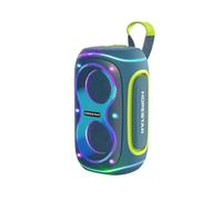 HOPESTAR Wireless BT Speaker Portable Subwoofer Outdoor Waterproof Pulse RGB Stereo Surround Subwoofer