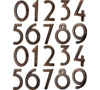 HopeWan Numéros de boîte aux lettres, 7,1 cm, autocollants pour adresse, bureau, chambre, projet de décoration d'intérieur.