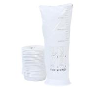 Hopeyhfm 25 Pièces Sac a Vomi, Sac Vomissement Voiture, Avec Anneau, sachets de voyage opaques, grande contenance, fermeture facile, pour les Voyages, Urgences les Malades, le Mal de L'air (1500ML)