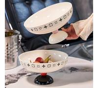 HOPEYHFM Bol à fruits Corbeille à fruits au design élégant, panier de rangement de cuisine, support organisationnel, Centre De Table, pour Cuisine et Comptoir, pour Fruits et Légumes (Style 2)