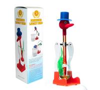 Hopeyhfm Oiseau Potable Science Jouet Physique, Verre à Boire Liquide Non Stop, Oiseau Drôle de Canard, Jouet de Bureau à Eau, Jouets à Bâtons Oscillants, pour Enfants, Garçons et Filles (Style 4)