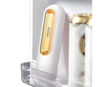 Hopeyhfm Rechargeable Désodorisant Frigo, Ozone Generateur Purificateur D'air, Absorbeur d'odeur, Anti Odeur Frigo, Destructeur d'odeur, Mini, USB, pour réfrigérateur, voiture, placard (Style 1)