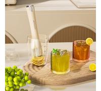 Hopeyhfm Shaker Cocktail, Pilon à Cocktail, Agitateur à Main, Petit broyeur à Glace, Pilon Mojito, Barman Outils, pour Concasser des Glaçons Cuisine Bar Restaurant Cadeau Anniversaire (Style 1, 1)