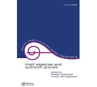 Hopf Algebras And Quantum Groups