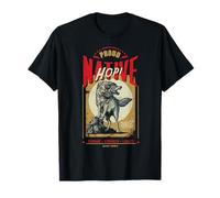 Hopi Indien Indien né Loup Esprit rétro T-Shirt