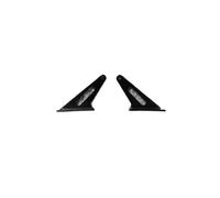 Hoping Klaxon de Commande d'avion RC, 1 Paire de Liaisons de Bras servo en Aluminium CNC, Compatible avec Les Drones UAV F3A à Aile Fixe(Black 1Pair)