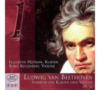 Hopkins,Elizabeth - Ludwig Van Beethoven sonates pour Piano & Violon OP.12 [Import]