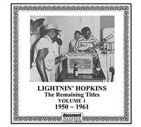 Lightnin' Hopkins - Remaining Titles Vol. 1 (1950-1961) [Cd]