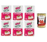 Hoplà Idee Veg Soja 100 % végétal à battre 6 x 200 ml + Italian Gourmet Polpa 400 g