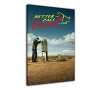 HOPNRU Poster Tv Better Call Saul Poster Wall Art Picture Print Salon Moderne Chambre à Coucher DéCoration Murale Peinture Sur Toile (20x30cm-Encadrée)