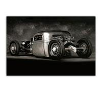 HOPNRU Rétro Vintage voiture affiche Hot Rod Cool Nofl mur Art photo impression toile Art affiche moderne décoration de la maison (60x90cm-Sans cadre)