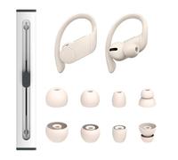 hopopwer Lot d'embouts de Rechange en Silicone pour écouteurs sans Fil Powerbeats Pro Beats, compatibles avec Beats Flex Beats X (Lvory)