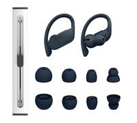 hopopwer Lot d'embouts de Rechange en Silicone pour écouteurs sans Fil Powerbeats Pro Beats, compatibles avec Beats Flex Beats X (Bleu Marine)