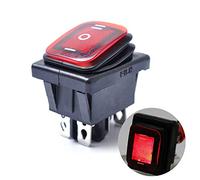 Hopowa Interrupteur à Bascule 12 V, Interrupteur à 6 Broches, Interrupteur à Bascule à 3 Positions Marche-arrêt-Marche pour l'interrupteur à Bascule d'éclairage LED Accessoires de Voiture