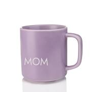 hoppala Tasse en Céramique Lavande avec Anse Mom - Mug Doux pour Maman - Cadeau Idéal Fête des Mères - Design Pastel - 250 ml