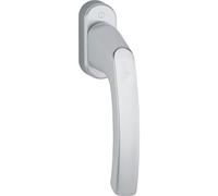 Hoppe 10774659 LIÈGE Poignée de fenêtre à visser Plaqué argent anodisé 7 x 40 cm