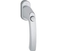 Hoppe 11715108 Poignée de fenêtre avec bouton poussoir VK 7x32 Argent anodisé