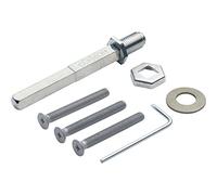 HOPPE 12114522 Kit de fixation pour garniture de sécurité amovible Épaisseur de porte 47-57 mm