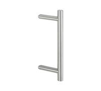 Hoppe HOPPE Poignée à bouton HT E5012, droite L600, diamètre 30 acier inox mat Quantité:1