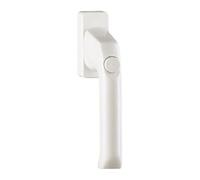 HOPPE 6823439 Fenstergriff London-Sperrknopf, VK 7 x 32 mm, Alu weiß Poignée de fenêtre Bouton Pression AL2, Blanc