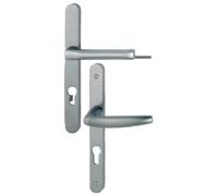 HOPPE AG BCA22021 Ensemble de Porte Plaque étroite Atlanta HOPPE-SRR Aspect INOX F9-clé i-113KH/300LMSGL/1530-ép.68/77-3304481