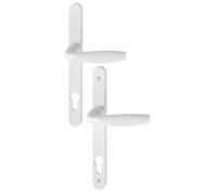 HOPPE AG EHA43010 Ensemble de Porte sur Plaque étroite New-York 1810RH/300LMSGL/1810 HOPPE Blanc Pur PZ92-3293363