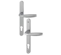 Hoppe ag - EHA43011 - Ensemble de Porte sur Plaque etroite New-York 1810RH/300LMSGL/1810 HOPPE INOX PZ92-3398270