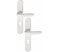 HOPPE AG EHA43018 Ensemble sur Plaque New-York 1810/300M HOPPE Blanc Pur Clé i PZ-70-3281178